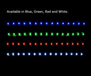 Akasa Vegas M Green Magnetic 15 x LED Strip Light, Bright, Flexible + Reusable