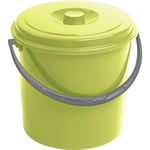 Curver Hink med lock 10 l grön CURVER