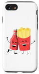 iPhone SE (2020) / 7 / 8 Friendship Day Best Friends – Cute Ketchup & Fries Graphic Case