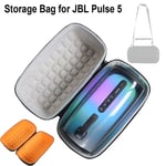 Hard Bluetooth Speaker Carrying Case Shockproof Protective Box for JBL Pulse5