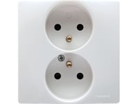 Legrand Jordad Stickkontakt 16A 250V Vit - 664541