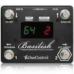 One Control Basilisk Programmable MIDI PC/CC Controller Guitar Effects Pedal MIJ