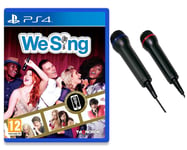 We Sing + DON ONE - GMIC200 DUAL Universal Duets Twin USB Microphone Pack (PS5/PS4/PS3/Xbox One/Xbox 360/PC/DVD)