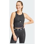 adidas Techfit Printed Crop Träningslinne, storlek X-Small