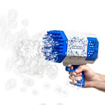 InnovaGoods® Pistolet a bullede avec 69 canons à Bulles et lumière LED, idéal pour Jeux Exterieur Enfant, Bulles de Savon Enfant pour Enfants +3 Ans, Machine a Bulle.