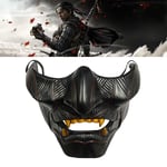 Eviktory Halloween Ghost of Tsushima Mask, Novelty Cosplay Game Character Carnivals Masquerade Party Masks for Adults