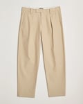 A.P.C. Renato Pleated Chinos Beige