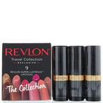 Revlon Super Lustrous Lipsticks 9PC Cube Travel Collection