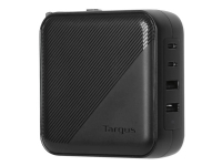 TARGUS 100W Gan Charger Multi port with travel adapters