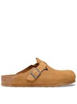 Birkenstock Boston Corduroy Sandal, Light Brown, Size 11, Men