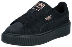 Puma Women's Suede Platform Artica WN's Low-Top Sneakers, Black (Puma Black), 4 UK (37 EU)
