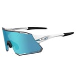 Tifosi Rail Race Interchangeable Clarion Lens Sunglasses - Matt White / Blue White/Clarion