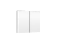 Choice spegelskåp med två dörrar 65,5x16x75 cm vit Eluttag Höger