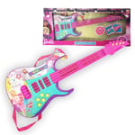 Barbie Kids Electronic Guitar with built in Music, Lights and Sounds NEW BOXED