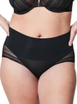 Spanx Women's Illusion Lace Hi-Hipster Underwear, Very Black, S