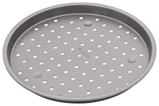Judge JB12 Non-Stick 12" Round Pizza Crisper, Baking Tray with Holes, Dishwasher Safe 30cm x 2cm - 5 Year Guarantee