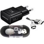 Chargeur Prise Secteur Charge Rapide + Cable Cordon USB Type-C SAMSUNG ORIGINAL Galaxy S8 S9 S9+ S10 Plus / A8 A9 2018 / A6s A8s