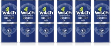 6 x Witch Doctor Skin Treatment Gel Witch Hazel Soothes Skin Vegan Friendly 35g