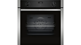 NEFF B1ACE4HN0B N50 Electric CircoTherm Single Oven Black Steel Open Box Clearance 5161608479