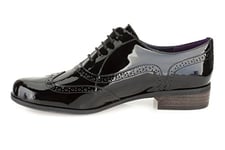 Clarks Femme Hamble Oak Chaussures, Noir Schwarz, 37 EU