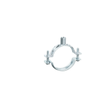 Scanclamp rörklämma A4 rostfri utan gummiinsats M8/M10 (32-35 mm)