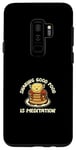 Coque pour Galaxy S9+ Funny Foodies Fluffy Pancake Sweet Breakfast Sharing Foodies