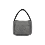 Day Woolen Xsmall Shopper, Medium Grey Melange