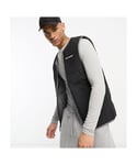 Columbia Mens Doverwood crinkle fabric quilted liner gilet in black Exclusive at ASOS - Size Medium