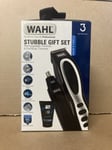 WAHL Stubble Gift Set Rechargable Trimmer & Ear/Nose Trimmer 5598-802 NEW