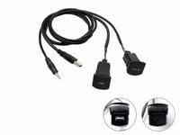 Connects2 Aux- och USB-adapter Volkswagen Polo 14&gt;