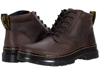 Dr. Martens Unisex Bonny Leather Fashion Boot, Dark Brown Crazy Horse, 3 UK