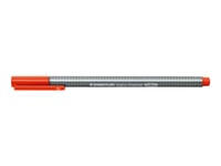 Fineliner Staedtler Triplus 334-2 Rød 0,3Mm (10 Stk.)