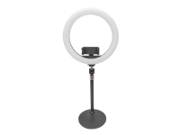 DIGITUS - Selfie-ringlampa - 1 huvuden x 120 lampa - LED - DC