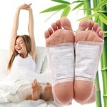 ZhiLianZhao Foot Pads, Natural Cleansing Foot Care Pad, with Optional Package 30pcs/60pcs/80pcs/100pcs, Anti-stress Relief And Feet Health,100PCS