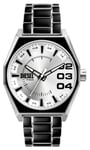 Diesel DZ2195 Men's Scraper (43mm) Silver Dial / Black and Watch