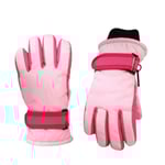 Barn Skidhandskar Långärmade vantar ROSA - spot försäljning pink