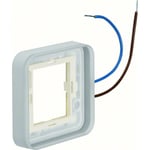 Berker Frame singel 230V upplyst blå W.1 IP55