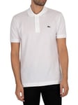 LacosteClassic Logo Polo Shirt - White