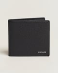 Canali Grain Leather Wallet Black