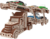 Mr Playwood 3D Wood Puzzle 10106 Car Carrier Truck - NOTE CARS ARE NOT INCLUDED