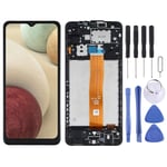 YEYOUCAI LCD Screen and Digitizer Full Assembly with Frame for Samsung Galaxy A12 SM-A125F