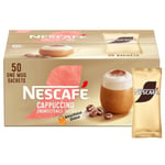 Nescafé Gold Cappuccino Unsweetened Taste Coffee 50 Sachets x 14.2G