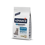 Advance Cat Adult Sterilized - Croquettes pour Chats Adultes Stérilisés avec Dinde - 3kg