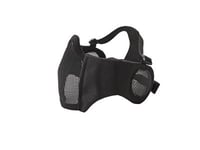ASG Metal Mesh Mask with Cheek Pads and Ear Protection (Färg: Svart)