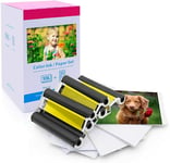 Canon KP-108IN Ink 4"x6" Photo Paper Set for Selphy CP910 CP1000 CP1200 CP1300