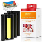 Canon KP-108IN Ink 4"x 6" Photo Paper set for Selphy CP1300 CP1200 CP1000 CP910