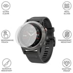 Garmin Fenix 5 Glass Screen Protector Scratchproof Shatterproof Tempered 9H