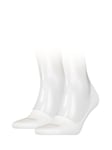 Calvin Klein Invisible Trainer Liner Cotton Socks, Pack of 2
