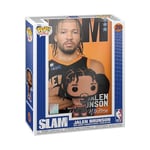 Funko Pop! NBA Cover: Slam - Jalen Brunson - NBA + Slam Mag - Figurine en Vinyle à Collectionner - Idée de Cadeau - Produits Officiels - Jouets pour Les Enfants et Adultes - Sports Fans