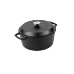 Prestige Casserole Dish in Cast Iron with Lid Oven Safe Induction Dutch Oven